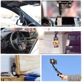 Araç İçi Telefon Tutucu Güneşlik Tutucu MS-12 Telefon Tutucu - 4