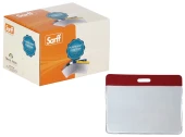 SARFF 9.5X7.5CM KIRMIZI KART POŞETİ - 100ADET - 6