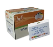 SARFF 9.5X7.5CM BEYAZ KART POŞETİ - 100ADET - 8
