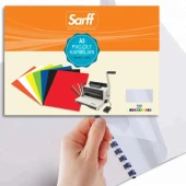 Sarff PVC BUZLU A3 ŞEFFAF Cilt Kapağı 100'Lü Paket - 3