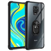 Xiaomi Redmi Note 9 Pro Kılıf Şeffaf Sararmaz Yüzüklü Mola Kapak - 11