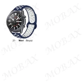 Xiaomi Mi Watch Color 1 / 2 Kordon Delikli Spor Kordon - 7