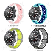 Xiaomi Mi Watch Color 1 / 2 Kordon Delikli Spor Kordon - 2