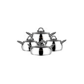 ARYILDIZ Çelik Tencere Set 8 Parça - 1