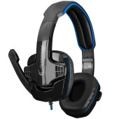 Rampage SN-R9 X-SENSE Siyah/Mavi Gaming Oyuncu Mikrofonlu Kulaklık - 2