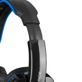 Rampage SN-R9 X-SENSE Siyah/Mavi Gaming Oyuncu Mikrofonlu Kulaklık - 6