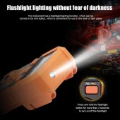 WellHise VC203 Ölçü Aleti Multimetre Avometre NCV Işıklı Ekran El Feneri Isı Ölçer - 3