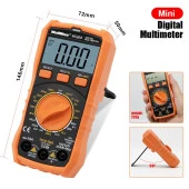 WellHise VC203 Ölçü Aleti Multimetre Avometre NCV Işıklı Ekran El Feneri Isı Ölçer - 4