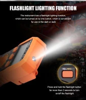 WellHise VC205A Ölçü Aleti Multimetre Avometre NCV Işıklı Ekran Isı Ölçer El Feneri - 6