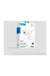 Ttec SpeedCharger QC 3.0 Serisi Type-C Kablolu Hızlı Araç Şarj Cihazı Beyaz - 3