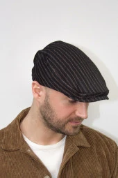 erkek-kasket-sapkasi-9991-çizgili thumbnail 2