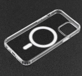 Apple iPhone 11 Kılıf Şeffaf Magsafe Kapak - 6
