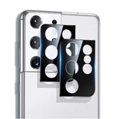 Samsung Galaxy S21 Ultra 3D Kamera Lens Koruma Camı - 1