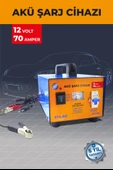 ATLAS AKÜ ŞARJ CİHAZI 12 VOLT 70 AMPER 5 YIL GARANTİ - 1