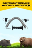ATLAS ELEKTRİKLİ DOMUZ AYI KOVUCU  ÇİT KAPI YAYI SETİ - 1