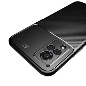 Vivo V21 Kılıf Karbon Silikon Case - 5