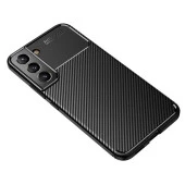 Samsung Galaxy S22 Kılıf Karbon Silikon Case Kapak thumbnail 3