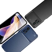Xiaomi Poco X4 Pro 5G Kılıf Karbon Silikon Case Kapak thumbnail 4