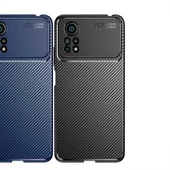 Xiaomi Poco X4 Pro 5G Kılıf Karbon Silikon Case Kapak thumbnail 2
