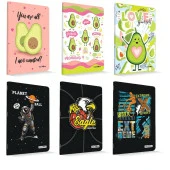 Çınar A4 60 Yaprak Karton Kapak Dikişli Defter 2 Çizgili 2 Kareli - 2