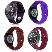 Amazfit GTS Bip Lite S GTR 42mm Kordon Silikon Spor Kordon - 4