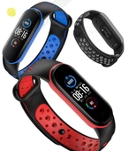 Xiaomi Mi Band 5 / 6 Kordon Delikli Spor Kordon - 8