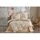 Minteks Daıly Ranforce Çift Kişilik Uyku Seti-BAMBU BEJ - 1