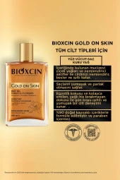 Bioxcin Gold On Skin Altın Parıltılı Kuru Yağ 100 ml - 8
