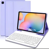 Samsung Samsung Galaxy Tab S6 Lite 2024 P620 P610 Kılıf Kablosuz Klavyeli Case Mobax 13-15-17 - 1