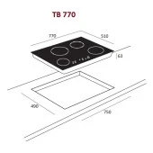 Teka Tb 770 Vitroseramik Elektirikli Ankastre Ocak - 2