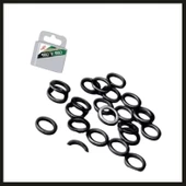 Uyguna-Yakala (25pcs) Round Rig Rings 2 Mm, Matte Black-OOM.056 - 1
