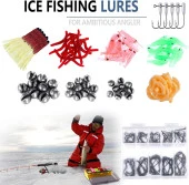 Valkyrie 302 Parça Çantalı Balık Olta İğne Silikon Kurşun Sahte Yem Seti 1. Kalite Komple Set Katlanır Kutu - 9