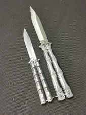 21 cm Gümüş Kelebek ve 17 cm Gümüş Kelebek Set thumbnail 1