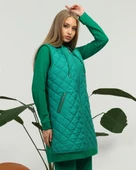 Minimal Kapitoneli Yelekli Spor Üçlü Takım - 70060.111 - Beneton Yeşil thumbnail 4