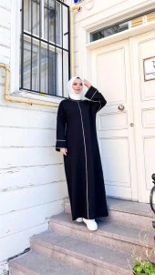 Mevlana Oversize Pamuklu Elbise - 71167.015 - Lacivert - 1
