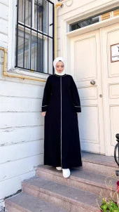 Mevlana Oversize Pamuklu Elbise - 71167.015 - Lacivert - 8