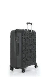 Mçs Kırılmaz Polipropilen 2'li Valiz Seti Büyük & Kabin Siyah V376 thumbnail 4