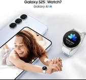 SAMSUNG Galaxy S25 12/256GB Akıllı Telefon Gümüş - 5