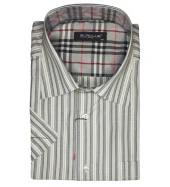 Erkek Büyük Beden 115 Kilo İçin Uygun Kısa Kol Gömlek thumbnail 1