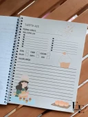 Kişiselleştirilebilir Yemek Tarif Defteri - 3