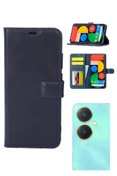 Vivo Y27 Kamera Korumalı Cüzdanlı ve Kapaklı Kılıf thumbnail 4