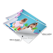 Starprint 20 Adet 150gsm A4 Yapışkanlı Parlak Fotoğraf Kağıdı STİCKER thumbnail 6
