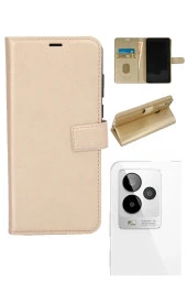 General Mobile GM 24 Pro Uyumlu Kamera Korumalı Cüzdanlı ve Kapaklı Kılıf thumbnail 1