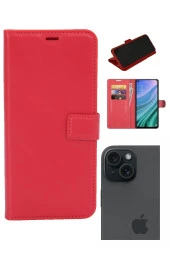 Apple iPhone 15 Plus Kamera Korumalı Cüzdanlı ve Kapaklı Kılıf thumbnail 3