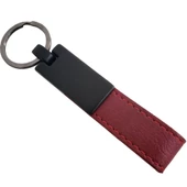 Deri Anahtarlık Bordo - 1