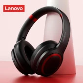 Lenovo Thinkplus TH40 Kablosuz Bluetooth Kulaküstü Kulaklık Siyah thumbnail 1