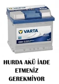 Varta Akü 12V 52 Ah Amper 470A C22 - Hurda Akü İadesi Gerekmiyor - 1