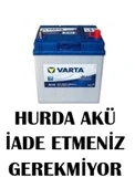 Varta Akü 12V 40 Amper Blue Dynamic 330A A14 - Hurda Akü İade Etmeniz Gerekmiyor - 1