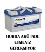 Varta 12V 80 Ah F17 Akü - Hurda Akü İadesi Gerekmiyor - 1