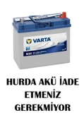 Varta  12V 45 Ah Amper B32 Düz Kutup - Hurda Akü İade Etmeniz Gerekmiyor - 1